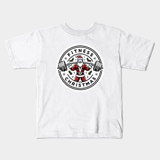 Fitness Christmas Kids T-Shirt